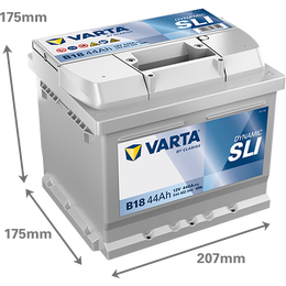 Varta Blue Dynamic batteri B18 12V 44Ah