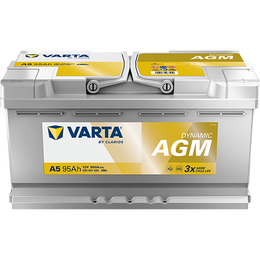 Varta Silver Dynamic AGM batteri A5 12V 95Ah